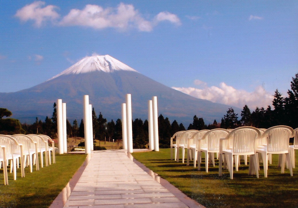 富士山へのお礼 ― 天使のピラー